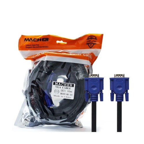 کابل ۱۰ متری VGA مچر MACHER MR-104