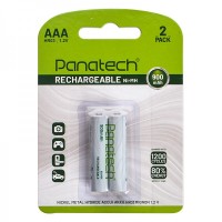باتری نیم قلمی شارژی پاناتک (Panatech) مدل Ni-MH HR03 AAA 900mAH