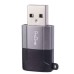 مبدل USB-A به USB-A پرووان مدل PCR100 رنگ black
