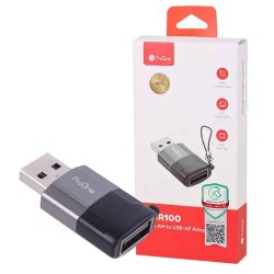 مبدل USB-A به USB-A پرووان مدل PCR100 رنگ black