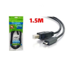 کابل تبدیل Type-C به USB-B اینت (پرینتر)