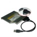 کابل تبدیل mini sata به USB برای DVD-RW لپ تاپ