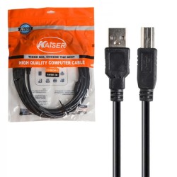 کابل پرینتر USB 2.0 کایزر طول 5 متر