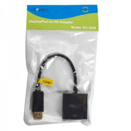تبدیل DisplayPort به HDMI رویال مدل RC-3020