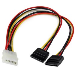 کابل تبدیل ۱ به ۲ برق  SATA