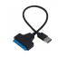 تبدیل SATA to USB 3 تک کابله ۳۰ سانتی