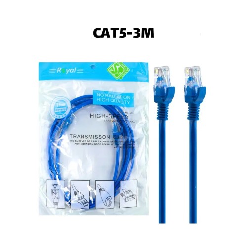 کابل شبکه ۳ متری CAT5