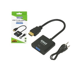تبدیل با صدا EN-COH1011 HDMI TO VGA ای نت/ENET