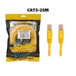 کابل شبکه ۲۵ متری CAT5 EFFORT