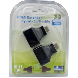 افزایش طول 30 متری HDMI با 2 رشته کابل شبکه