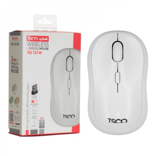 موس بی سیم شارژی تسکو (TSCO) مدل TM 741W