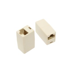 کوپلر شبکه دو سر ماده RJ45