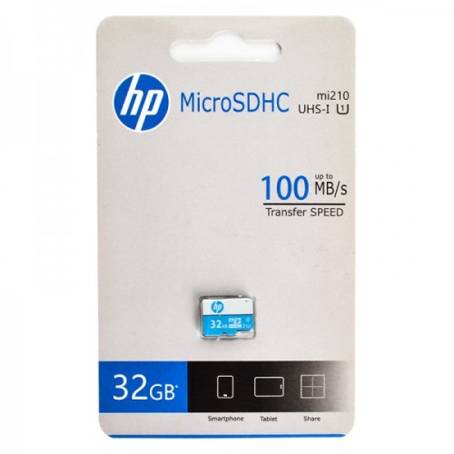 کارت حافظه‌ MicroSDHC اچ پی hp مدل mi210 ظرفیت 32 گیگابایت
