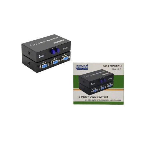 سوئیچ ۲ پورت VGA ای نت ENET مدل EN-SV2M